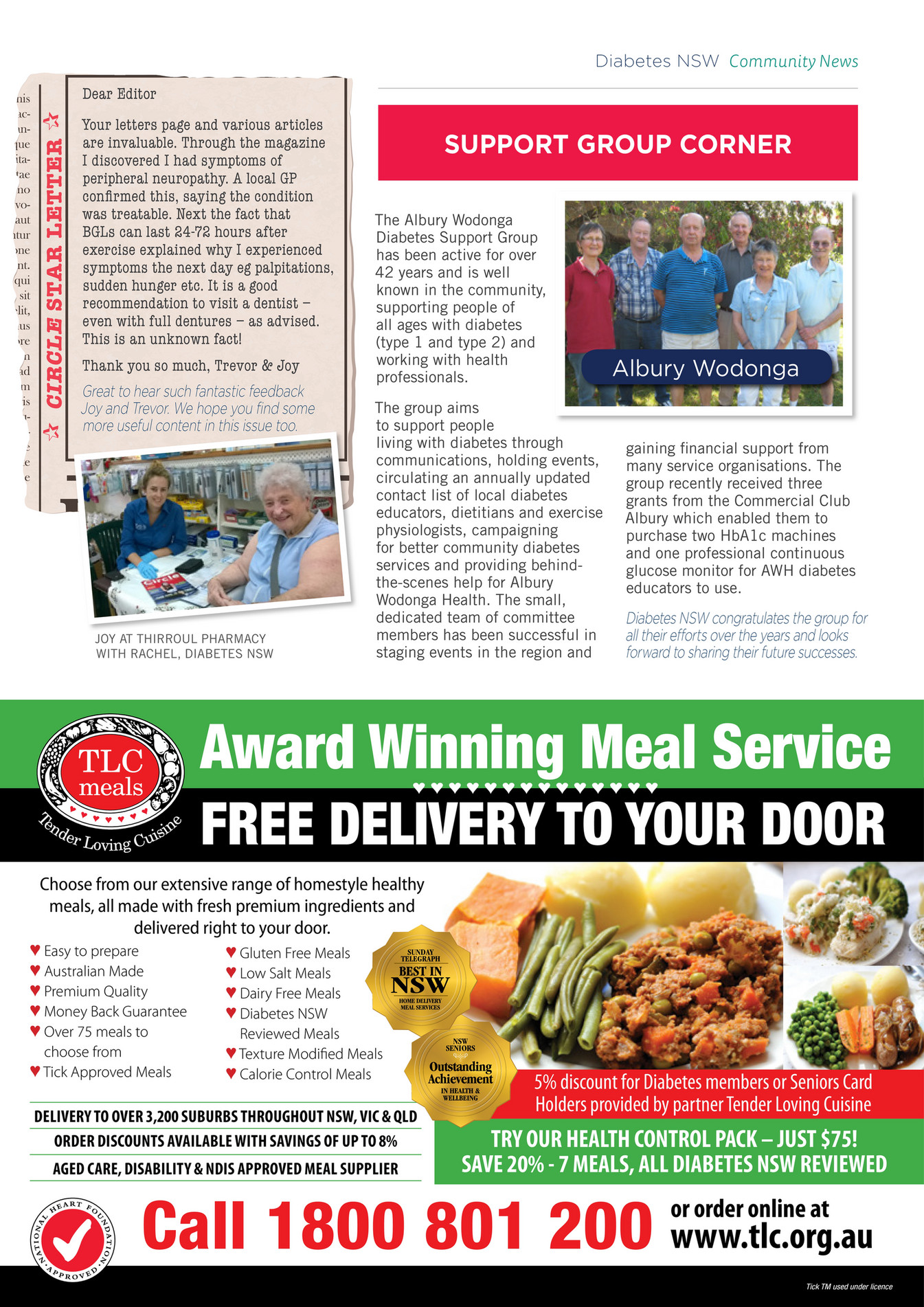 Diabetes Australia Circle Nsw Online Page 4 5 Created With with regard to Diabetic Prepared Meals Delivered