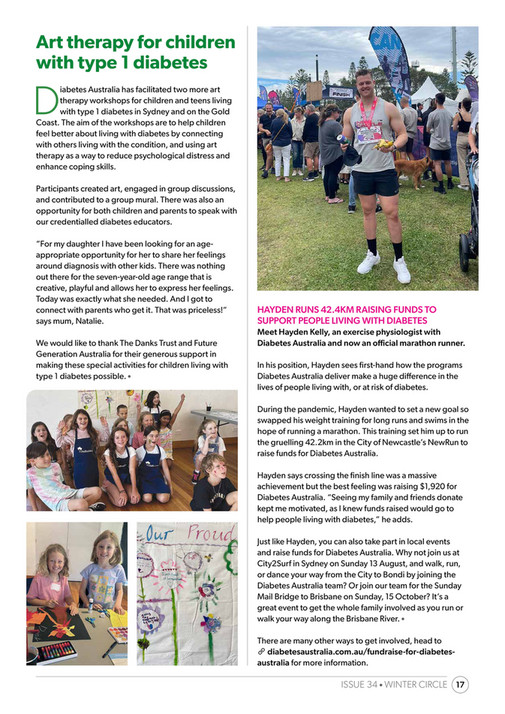 Diabetes Australia 34 Winter Circle NSW & ACT 2023 Page 1819