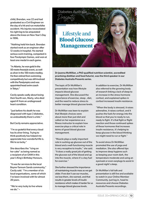 Diabetes Australia 35 Spring Circle NSW ACT Page 1415 Created