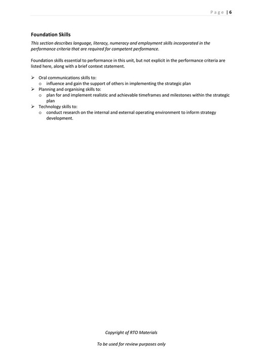 RTO Materials - SIRRSTR001 Learner Guide V1.0 - Page 6-7