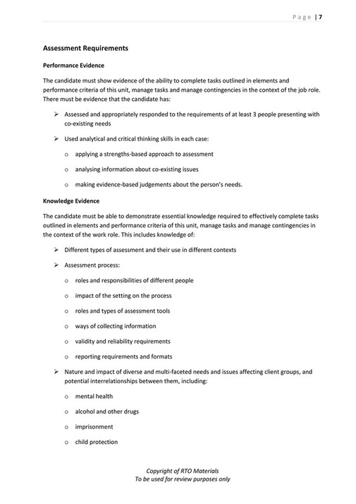 RTO Materials - CHCCCS004 Learner Guide V1.0 - Page 8-9