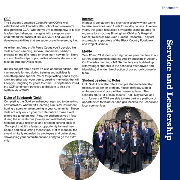 Old Swinford Hospital Sixth Form Prospectus 2025 - Page 78-79 - Created ...