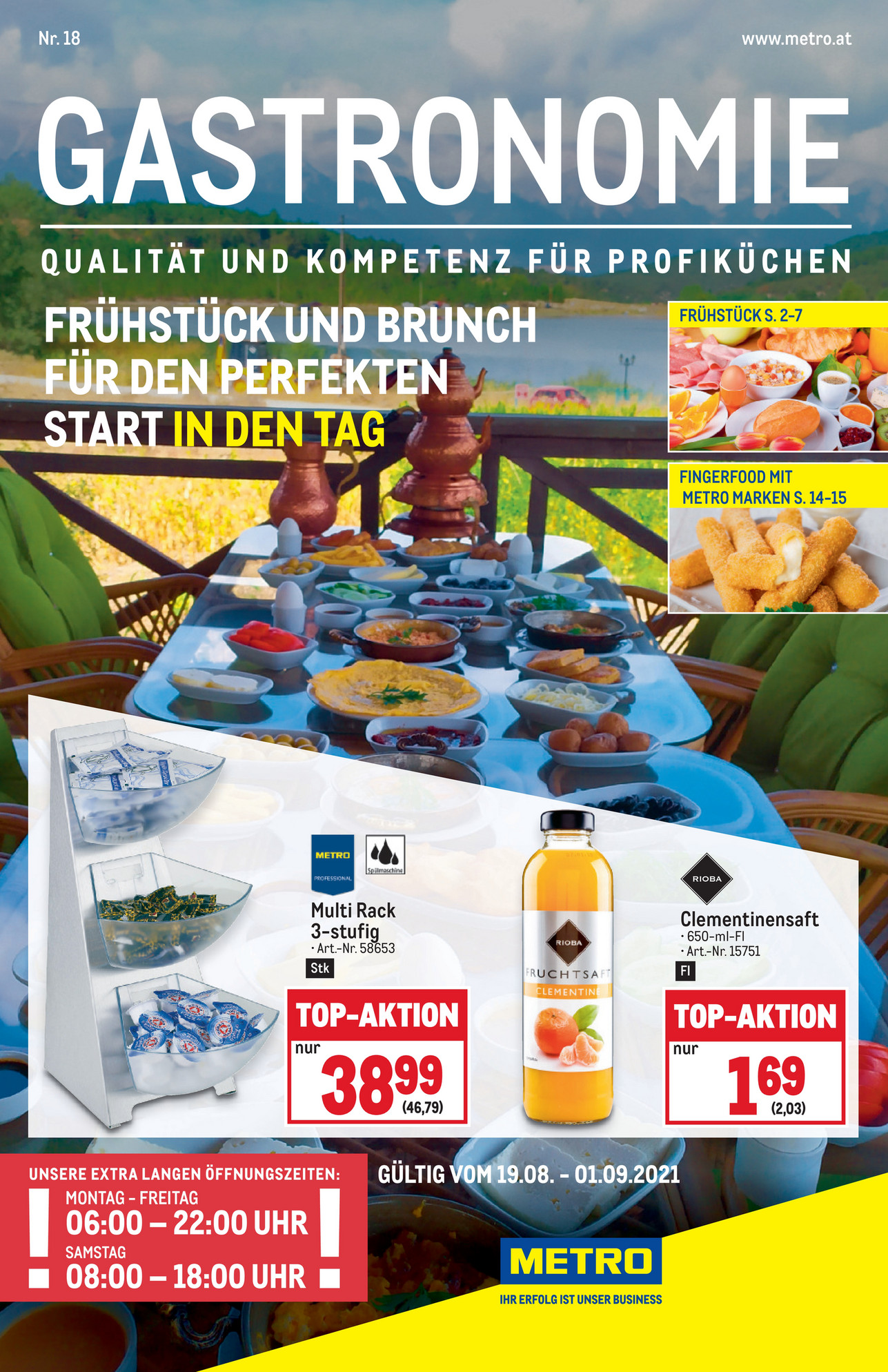 Metro Gastro Mit Normaler Metro Karte METRO Österreich - Gastro 18 - Seite 1