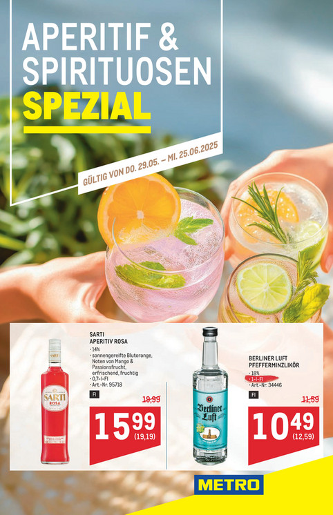 Aperitif & Spirituosen Spezial
