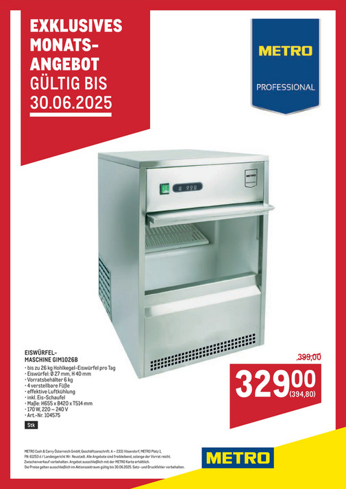 Exklusives Monats Angebot