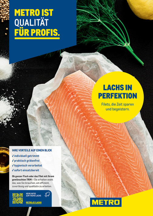 Lachs Trimstufen