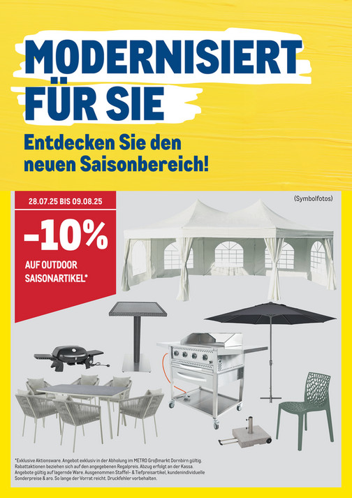 Wir modernisieren