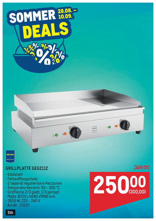 Sommerdeal Grillplatte