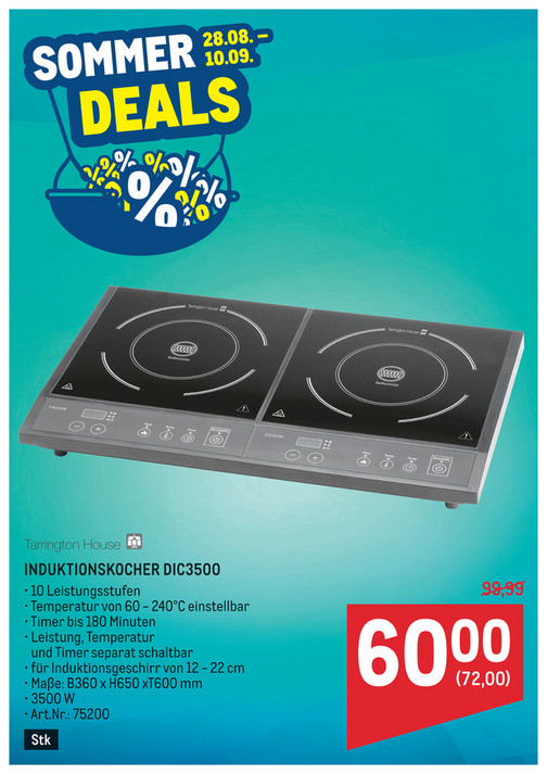 Sommerdeal Induktionskocher