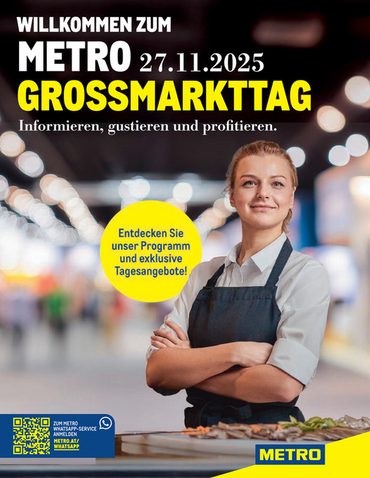 Grossmarkttag am 27.11.