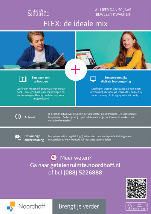 Noordhoff VO - Brochure Noordhoff Getal&Ruimte 12e Havo Vwo Bovenbouw ...