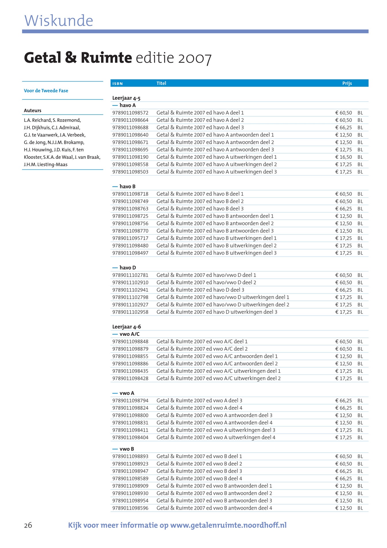 Noordhoff Vo - Noordhoff Uitgevers Catalogus Vo_Exact_2017 - Page 30-31