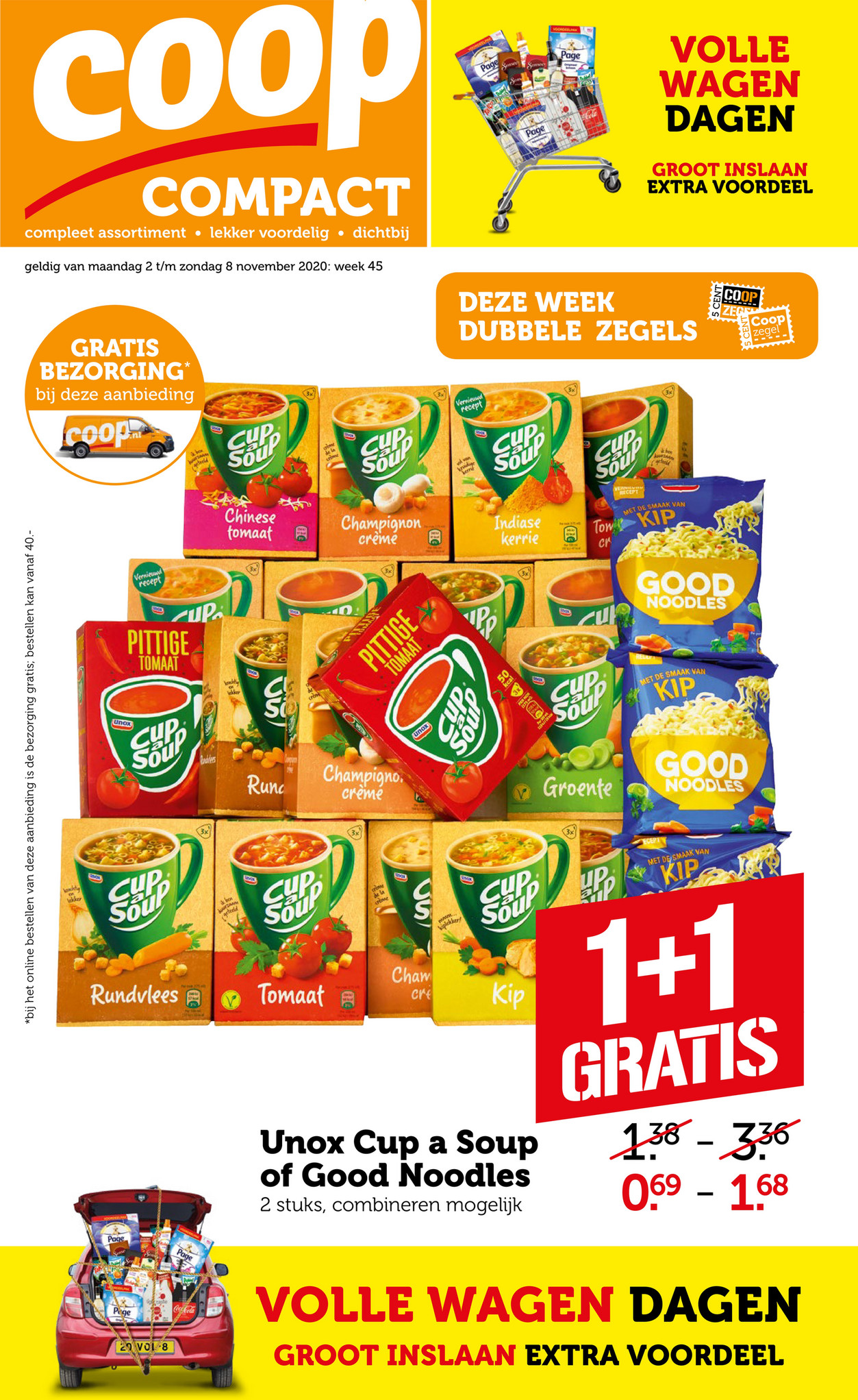 Coop Supermarkten - Compact Folder Week 45 2020 - Pagina 1