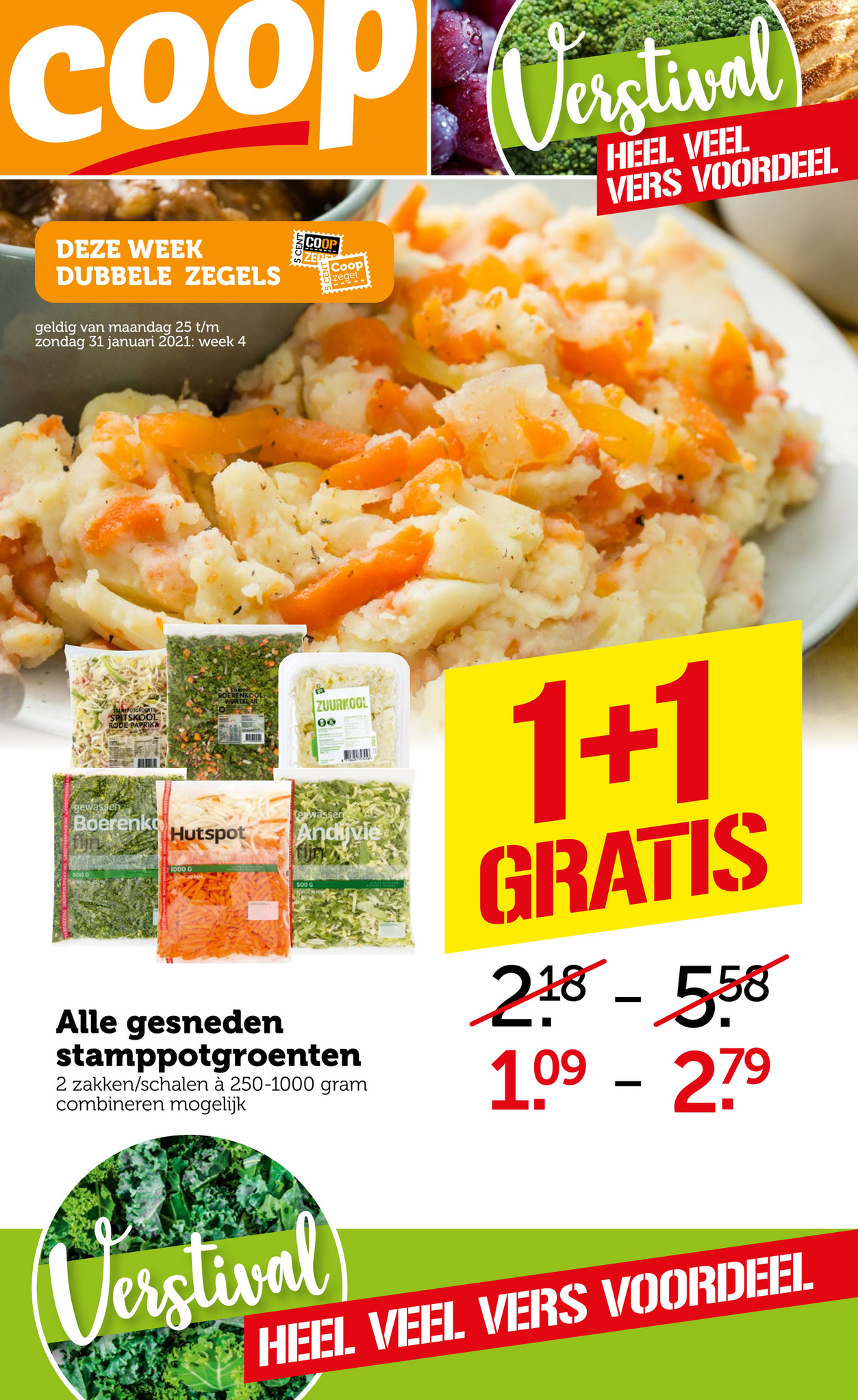 Coop Supermarkten - Folder Week 4 2021 - Pagina 1