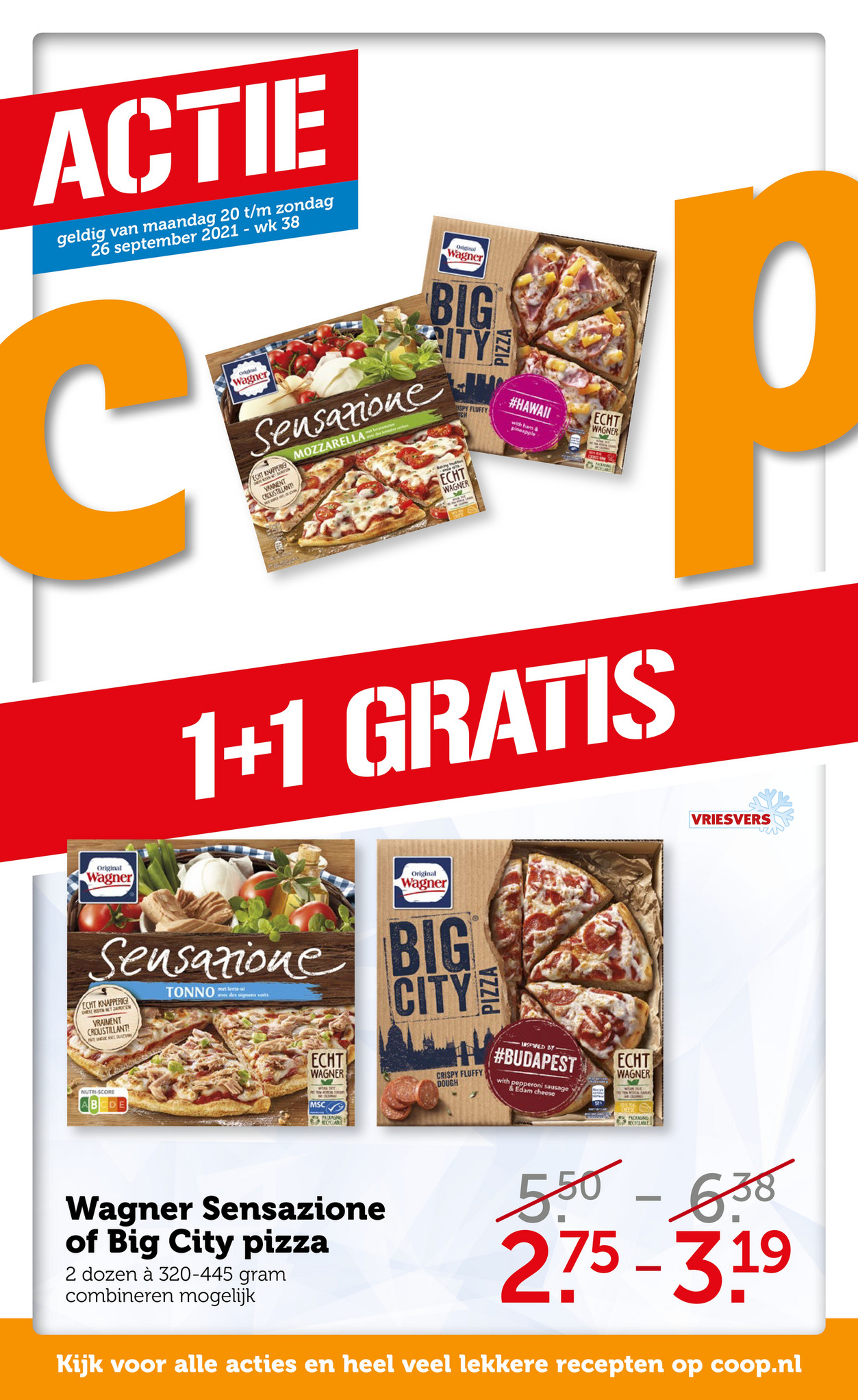 Coop Supermarkten - Folder Aanbiedingen Week 38 - Pagina 1