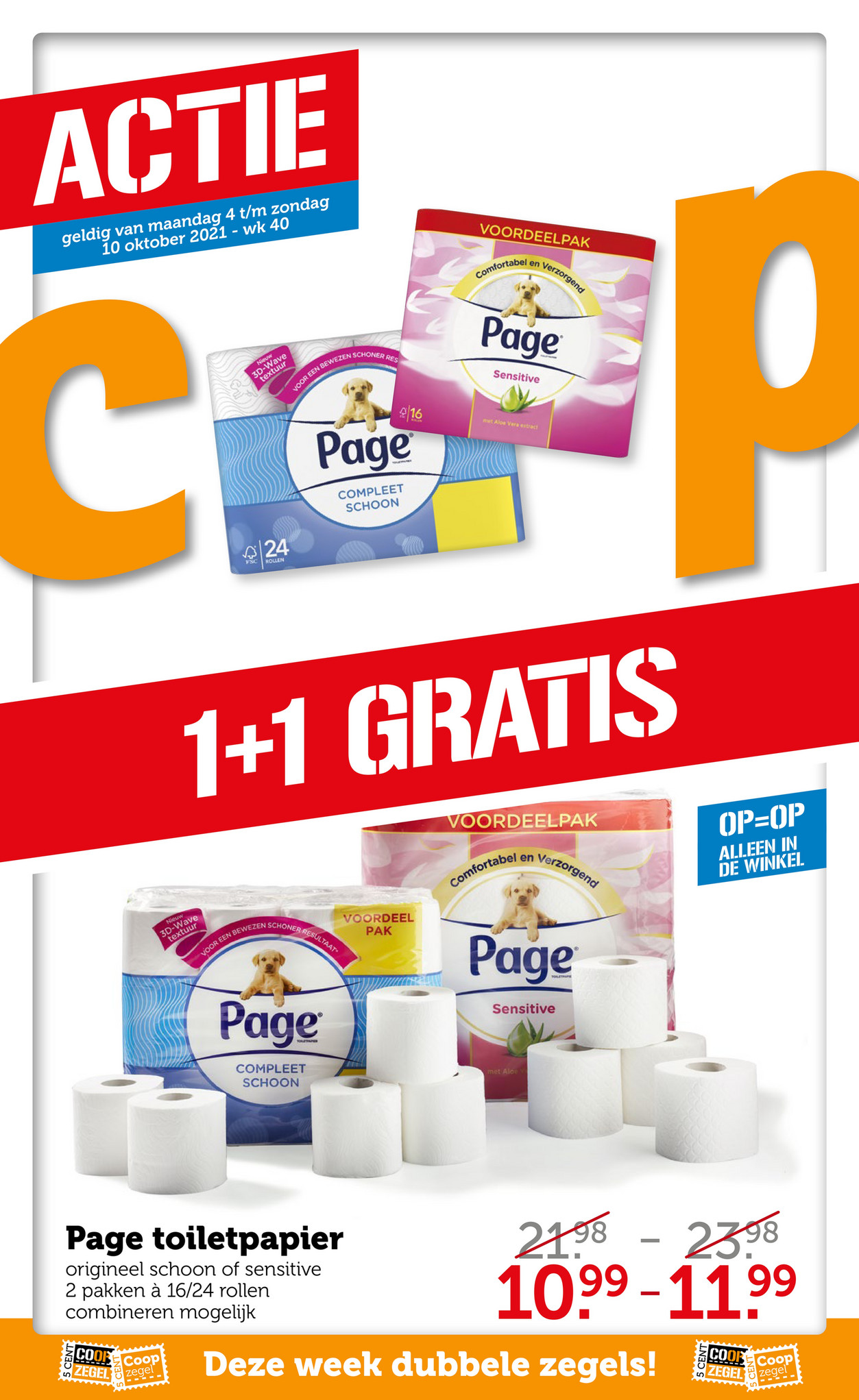 Coop Supermarkten Folder Aanbiedingen Week 40 Pagina 1