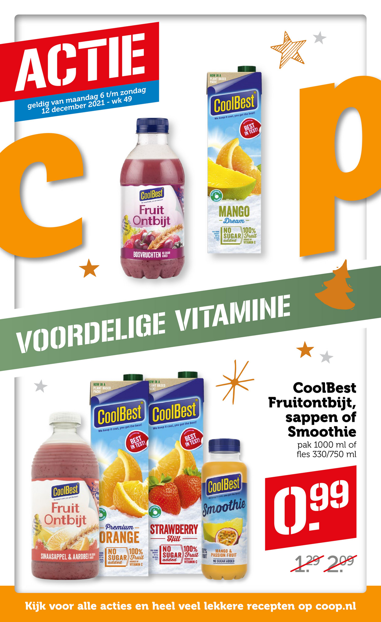 Coop Supermarkten - Folder Aanbiedingen Week 49 - Pagina 1