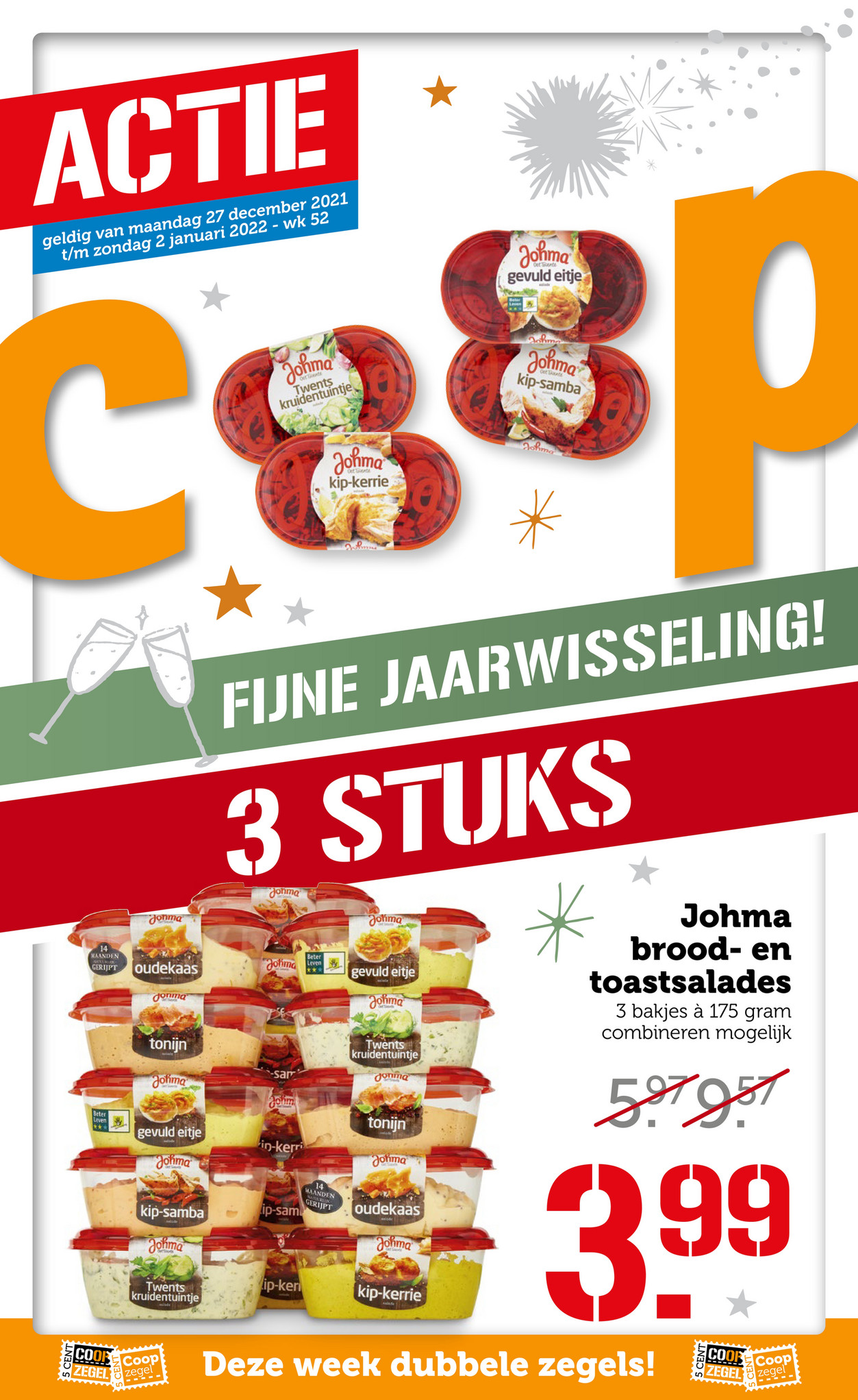 Coop Supermarkten - Folder Aanbiedingen Week 52 - Pagina 1