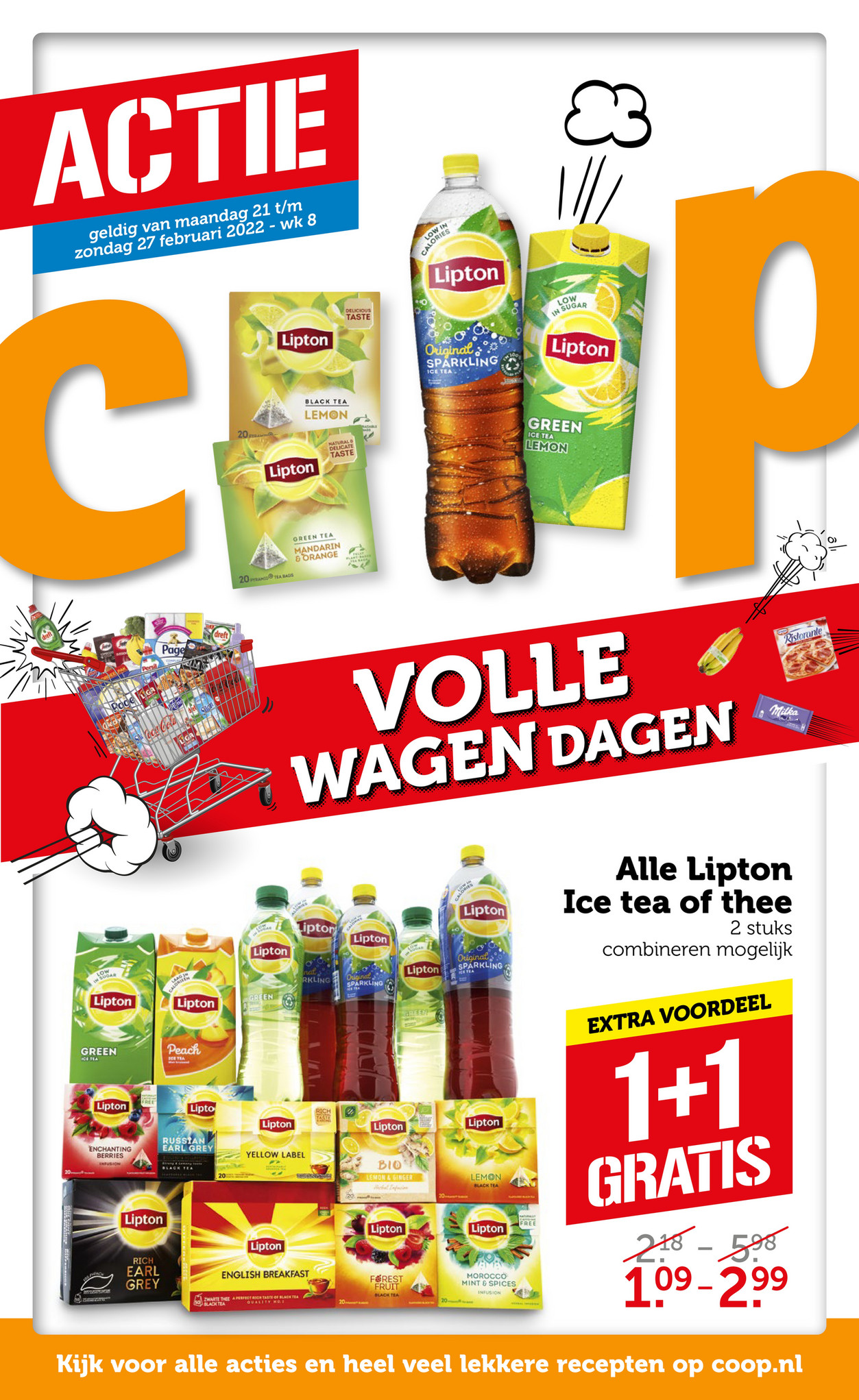 Coop Supermarkten Folder Aanbiedingen Week 8 Pagina 1