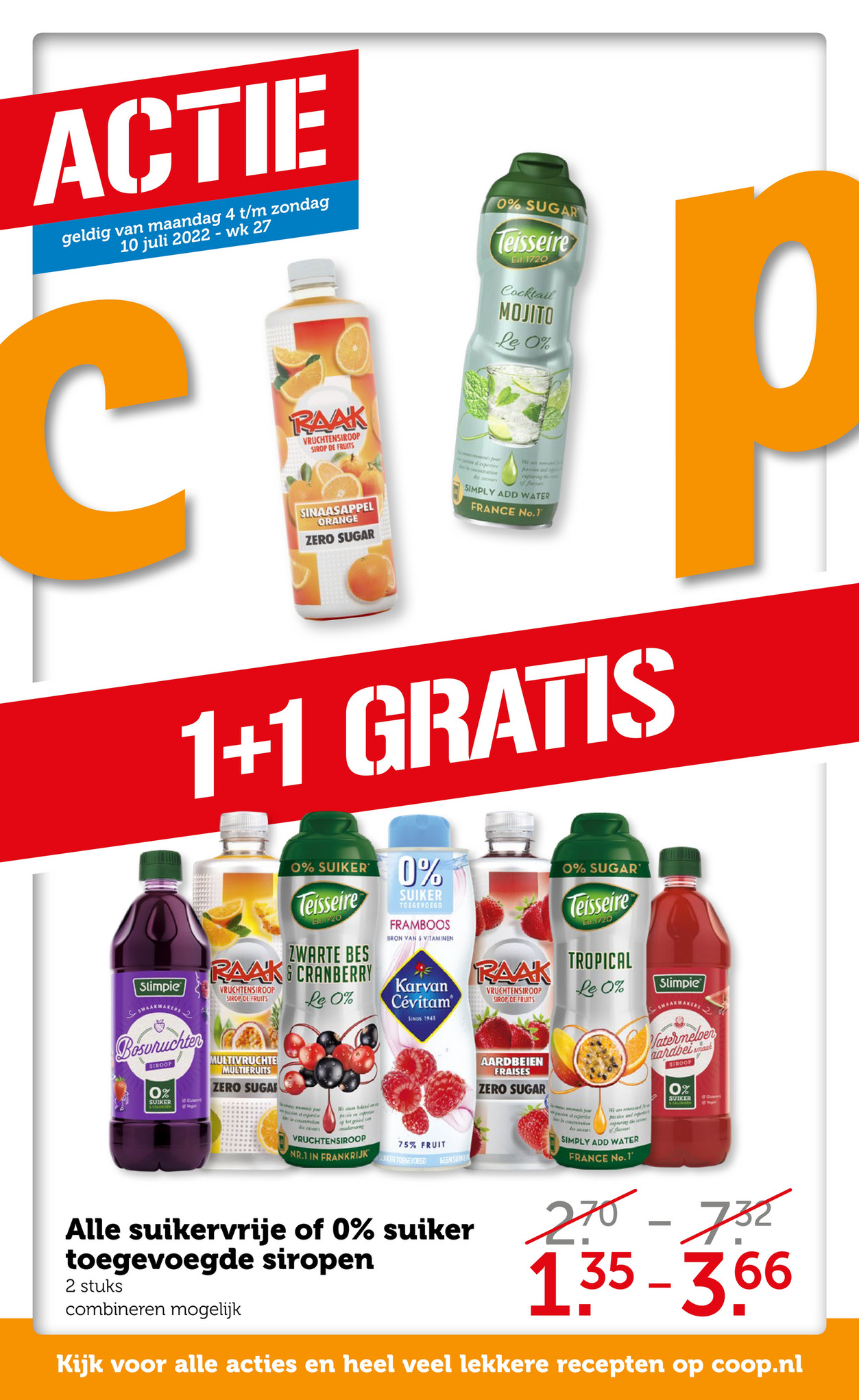 Coop Supermarkten - Folder Aanbiedingen Week 27 - Pagina 1