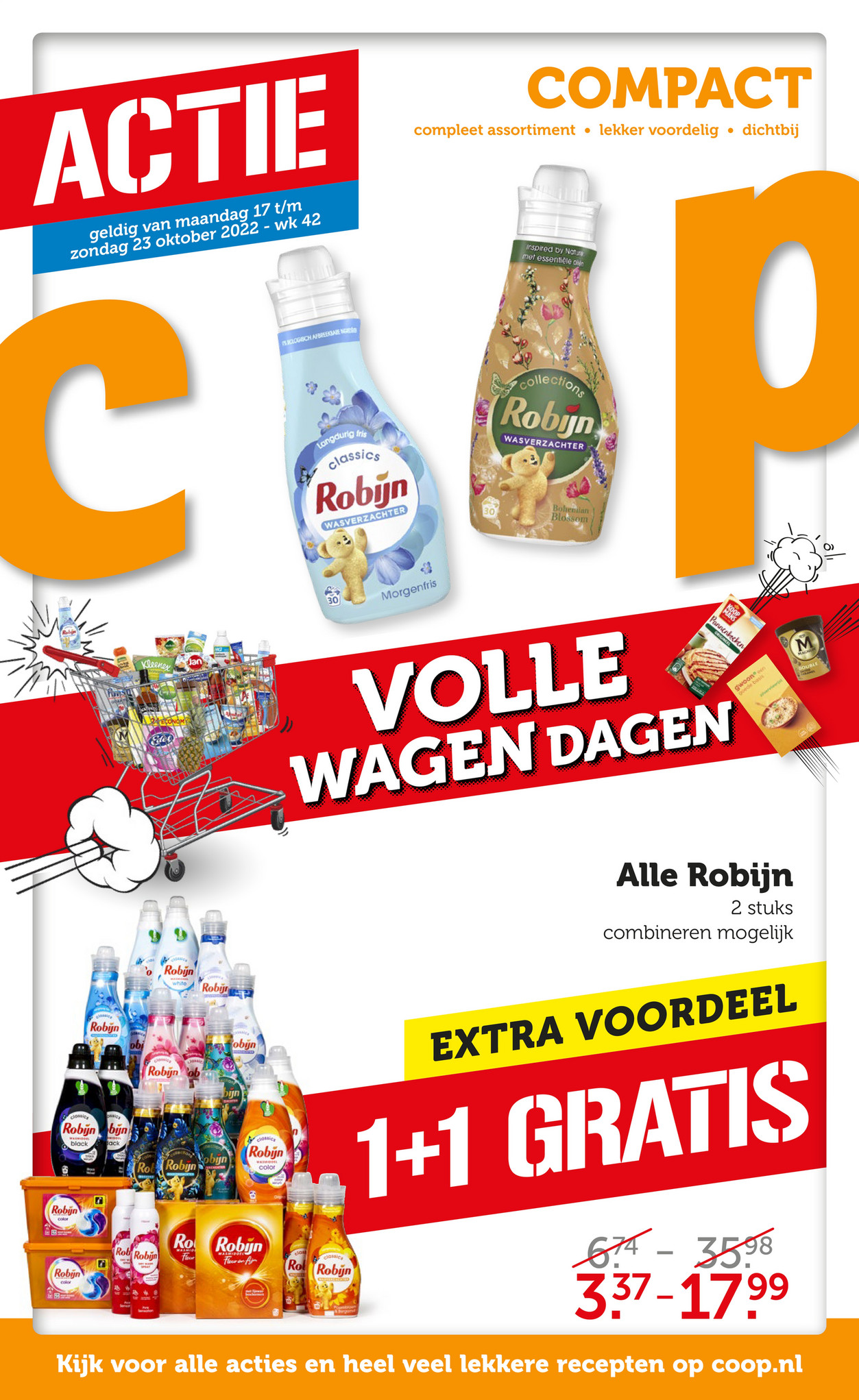 Coop Supermarkten - Folder Aanbiedingen Week 42 - Pagina 1