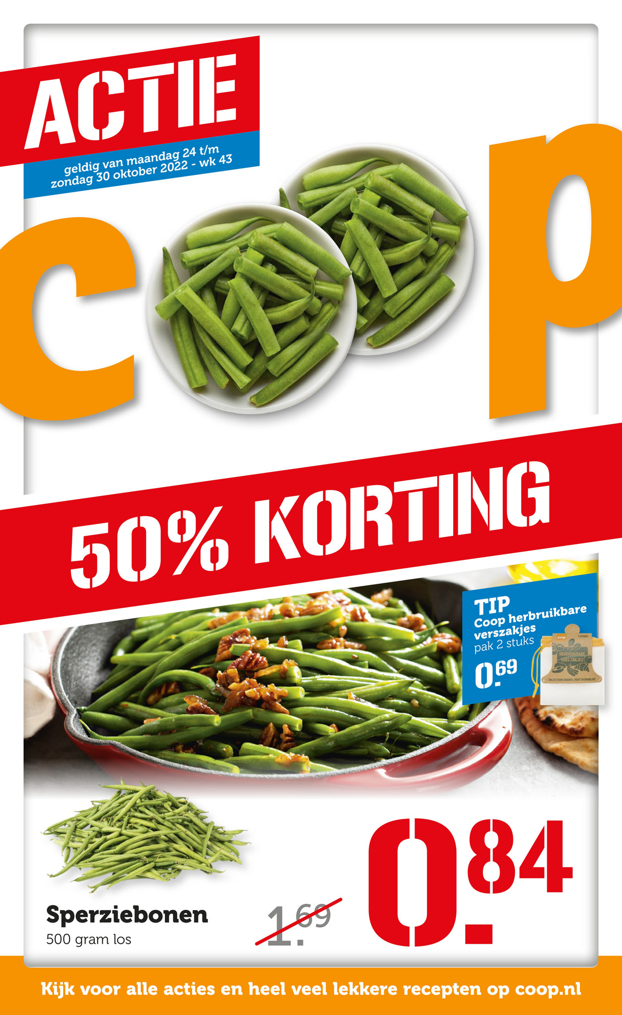 Coop Supermarkten - Folder Aanbiedingen Week 43 - Pagina 1