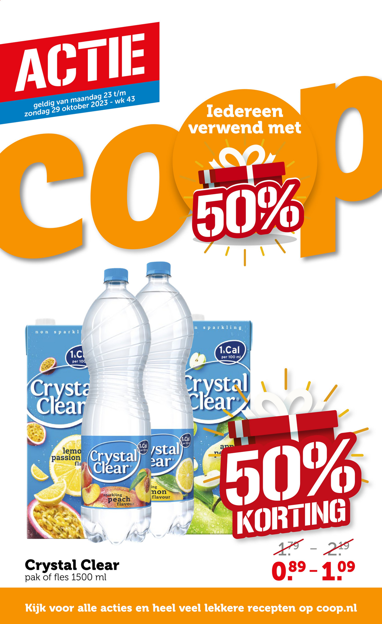 Coop Supermarkten - Coop Supermarkten - Folder Week 43 2023 - Pagina 1