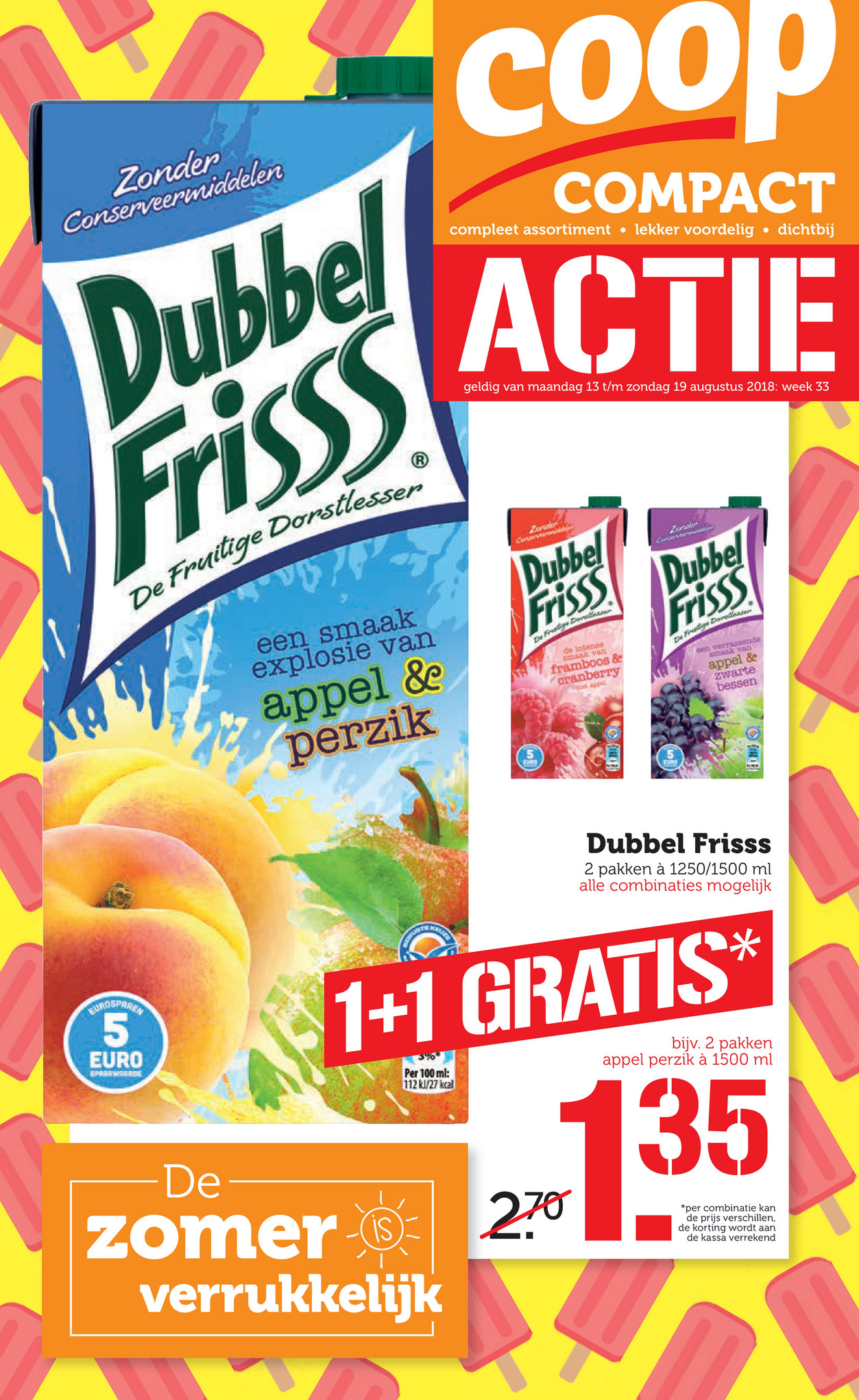 Coop Supermarkten - Coop Compact Folder Week 33 2018 - Pagina 2-3