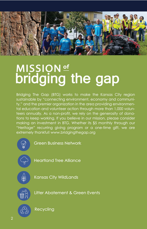 Bridging The Gap - Bridging The Gap's Annual Report 2015 - Page 2-3 ...