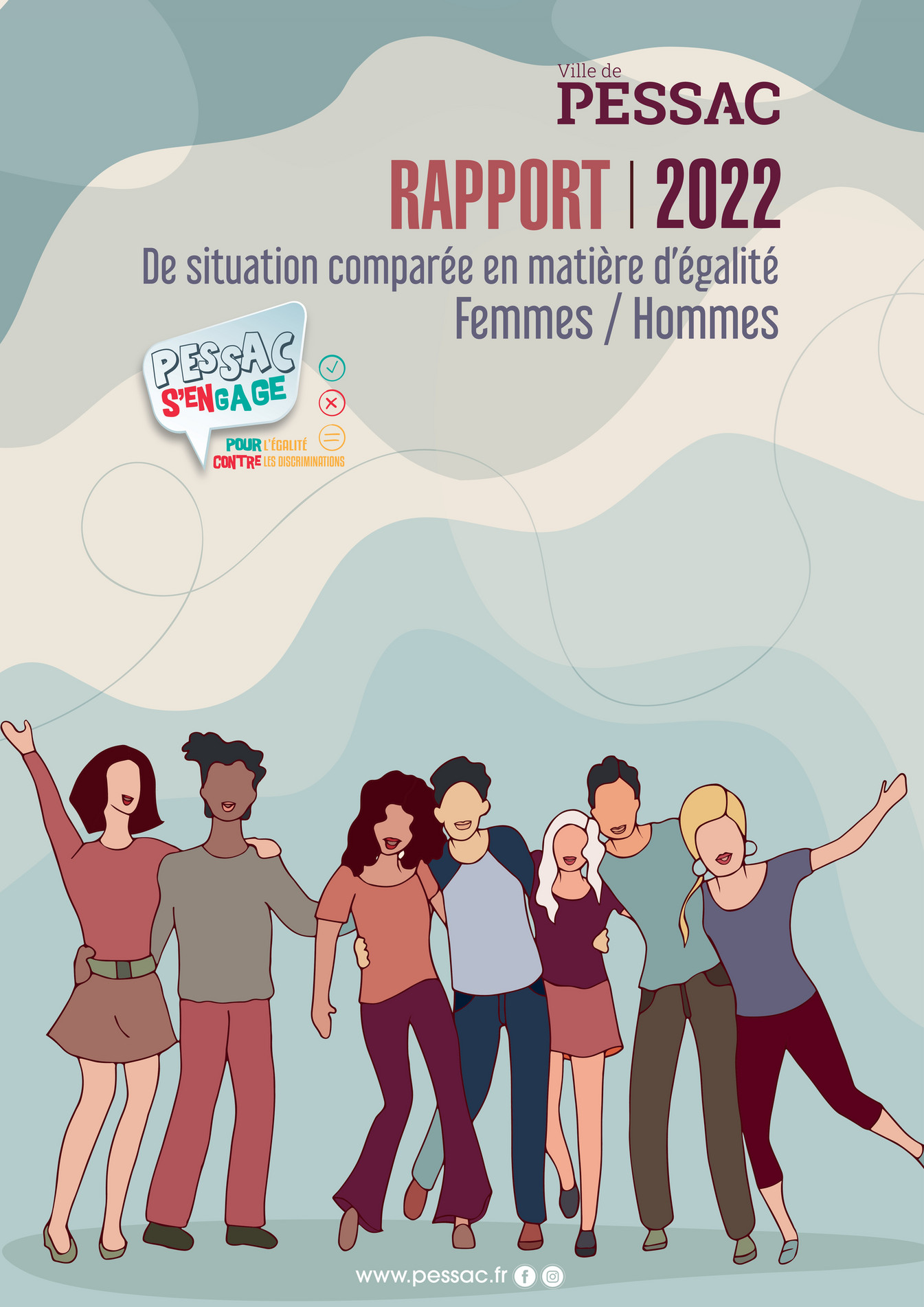 Ville de Pessac - Rapport de situation comparée en matière d’égalité Femmes / Hommes 2022 - Page 