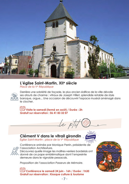 Ville De Pessac Programme Patrimoine Et Tourisme Page Created With Publitas Com