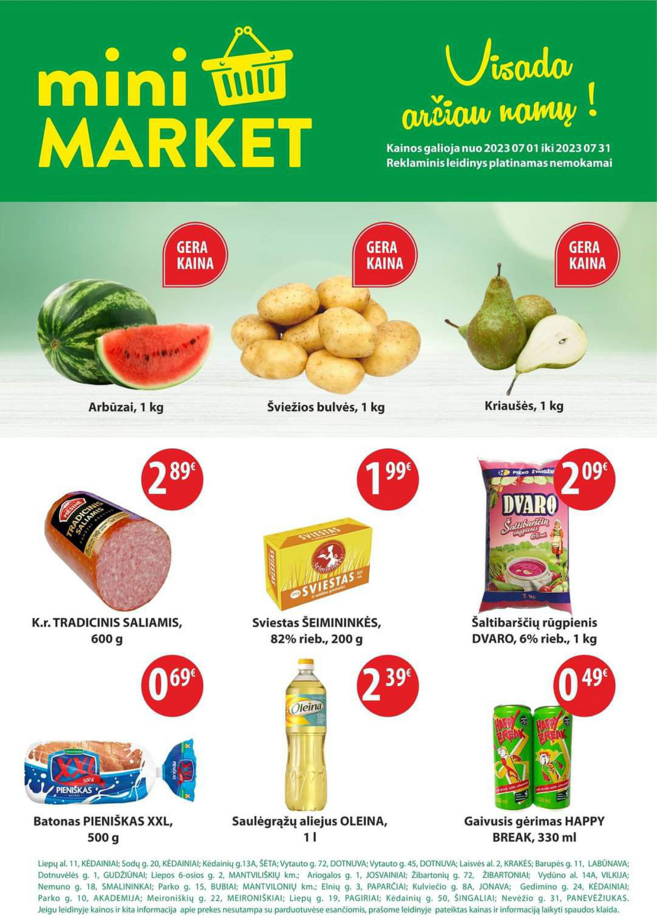 Reklaminiai-leidiniai - MINI MARKET - Puslapis 1 - Created with ...