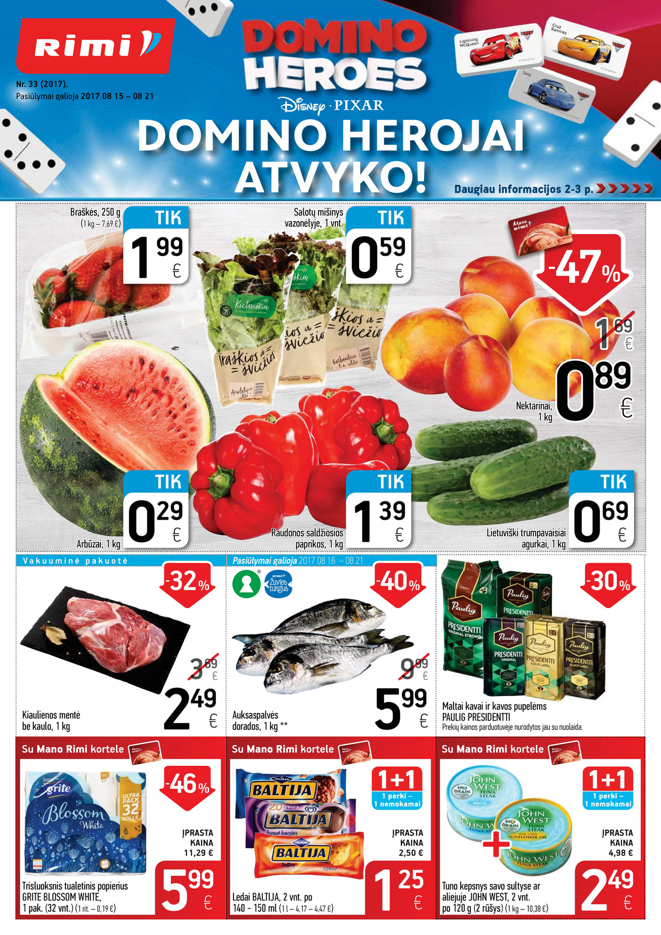 Reklaminiai-leidiniai - RIMI 33 - Puslapis 1 - Created with Publitas.com