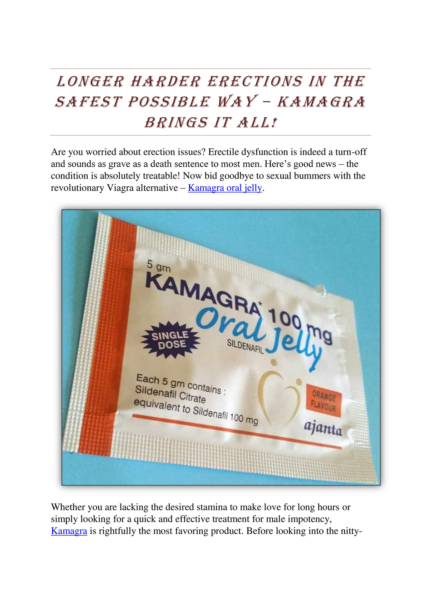 Kamagra uk
