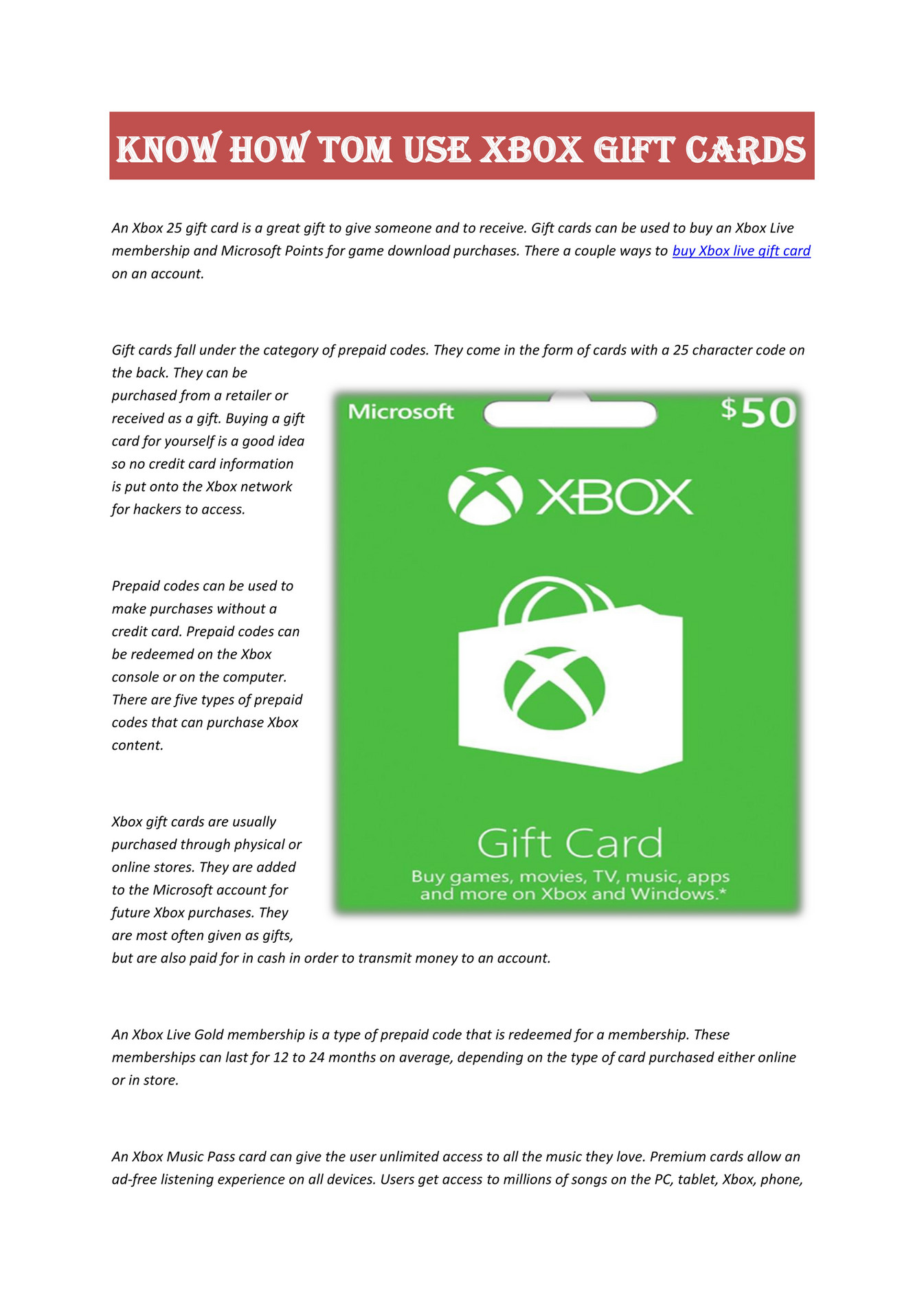 can i buy an xbox gift card online