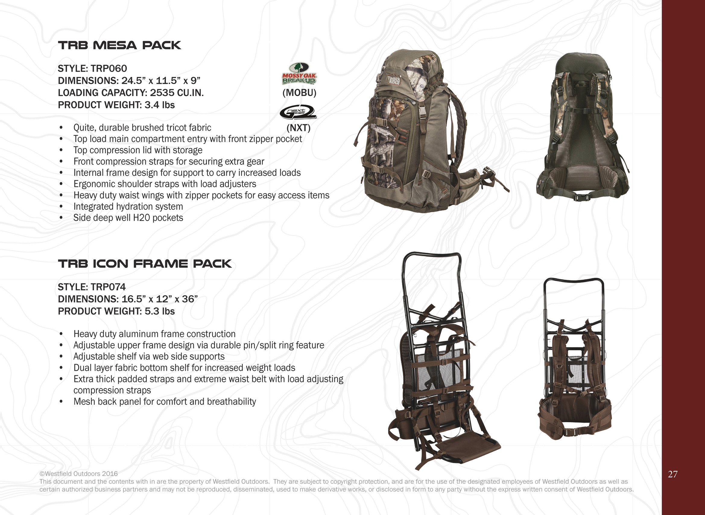 timber ridge hunting backpack