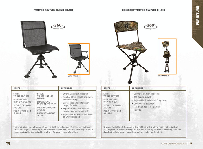 Westfield Outdoors - 2022 TR Hunting and Shooting Catalog - Page 14-15