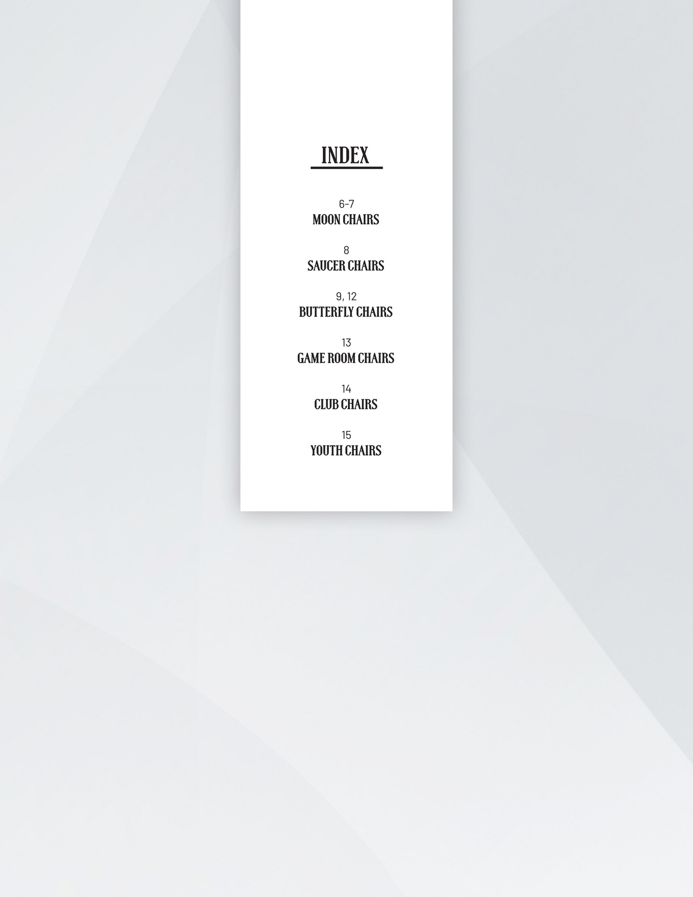 Westfield Outdoors 2020 Indoor Furniture Catalog Page 2