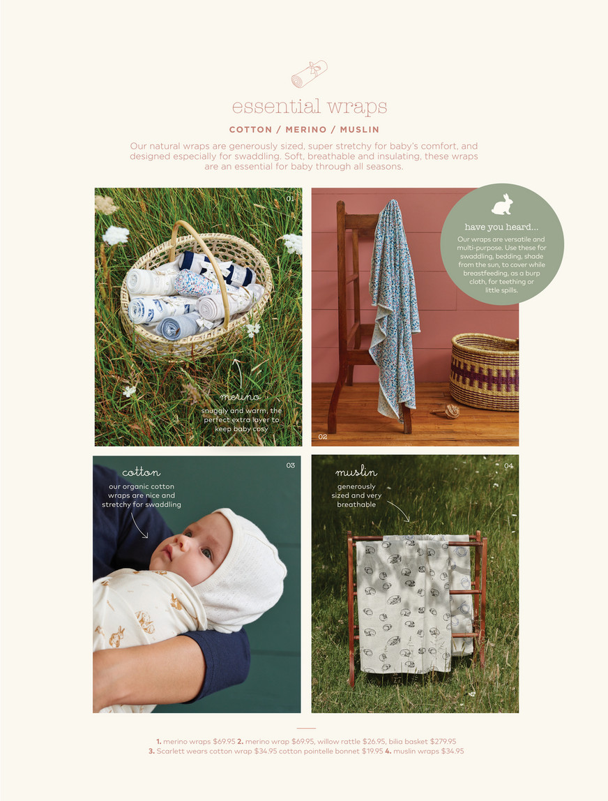 stretchy muslin wraps