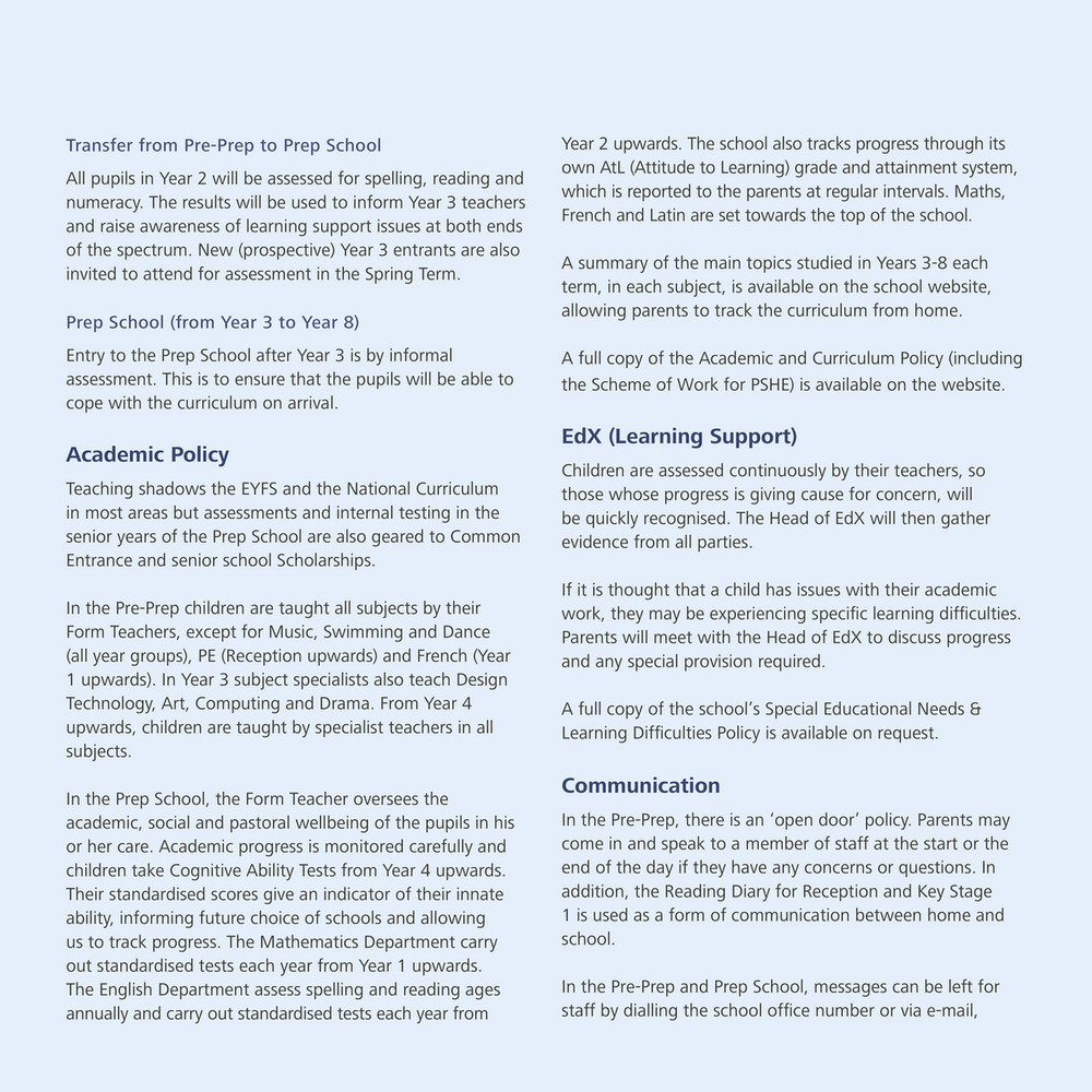 Dumpton School Dumpton School Parents Booklet 2019 2020 Page