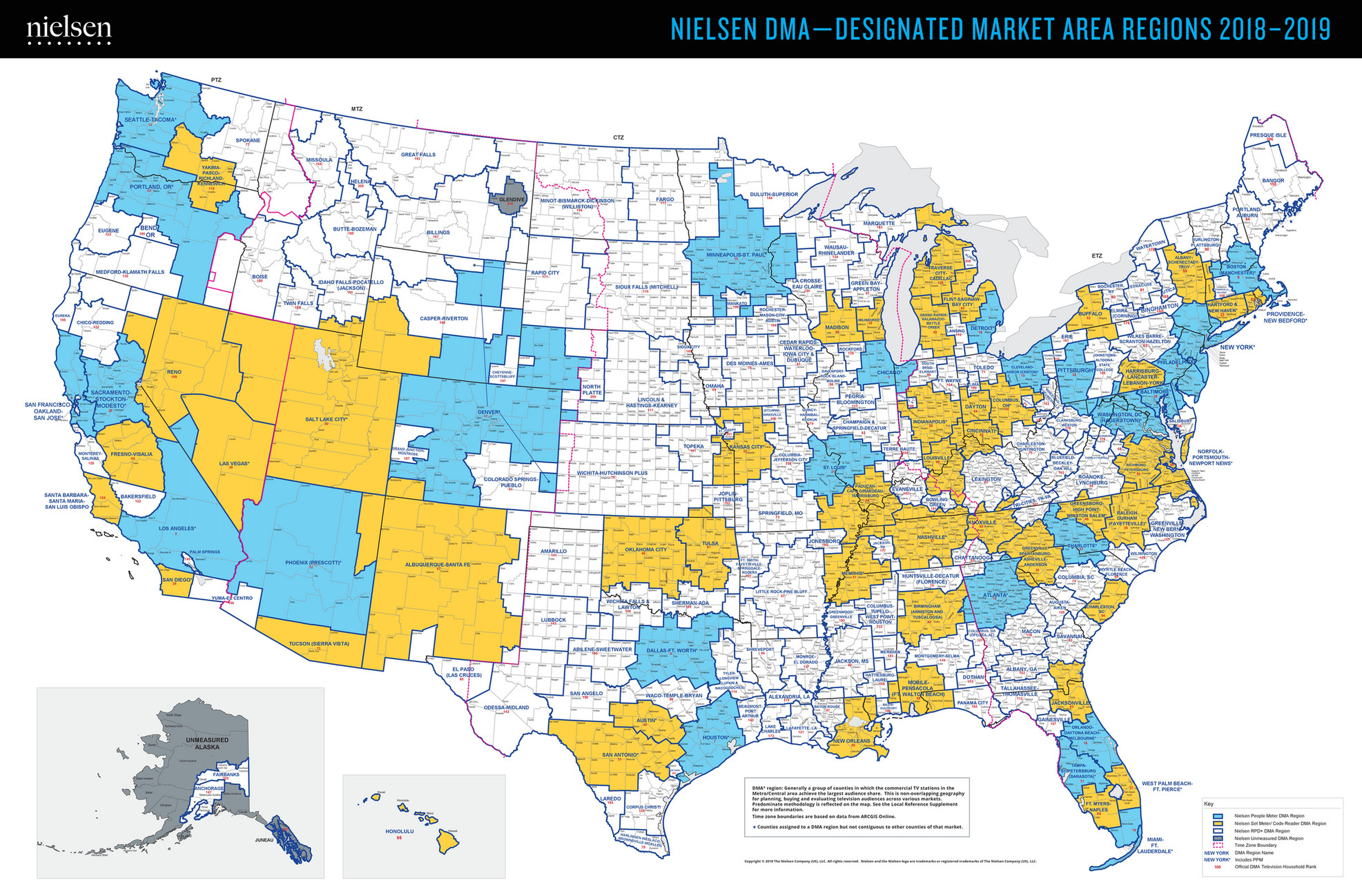 2du Nielsen_DMA_Media_Regions_Map_2019_c Page 1 Created with