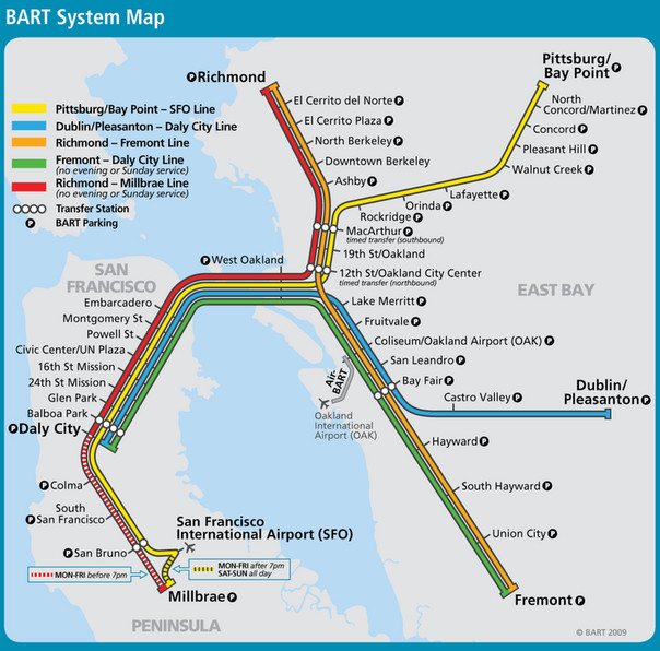 2du - BART System Map - Page 1 - Created with Publitas.com