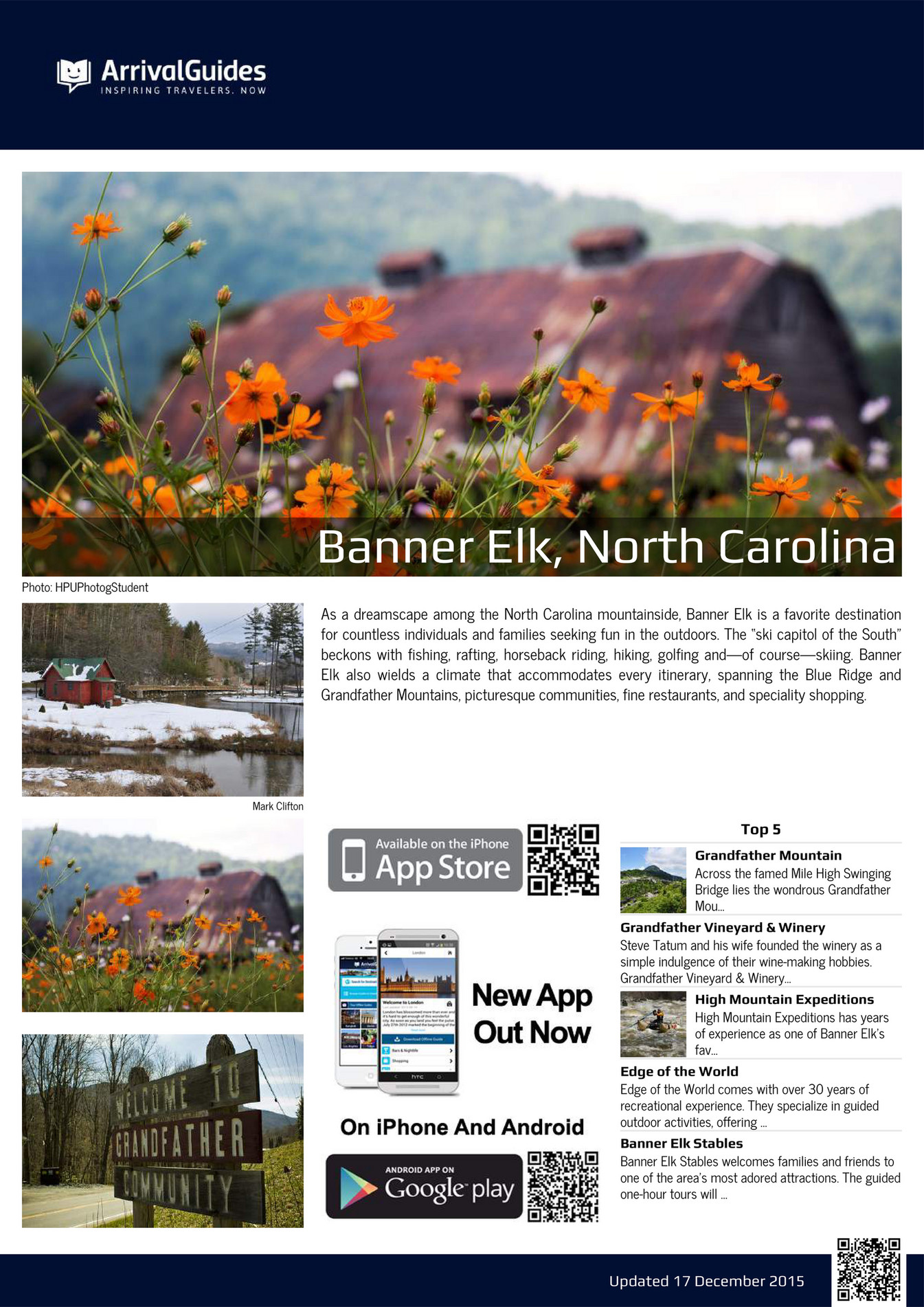 2du Banner Elk Nc Arrival Guide Page 1 Created With