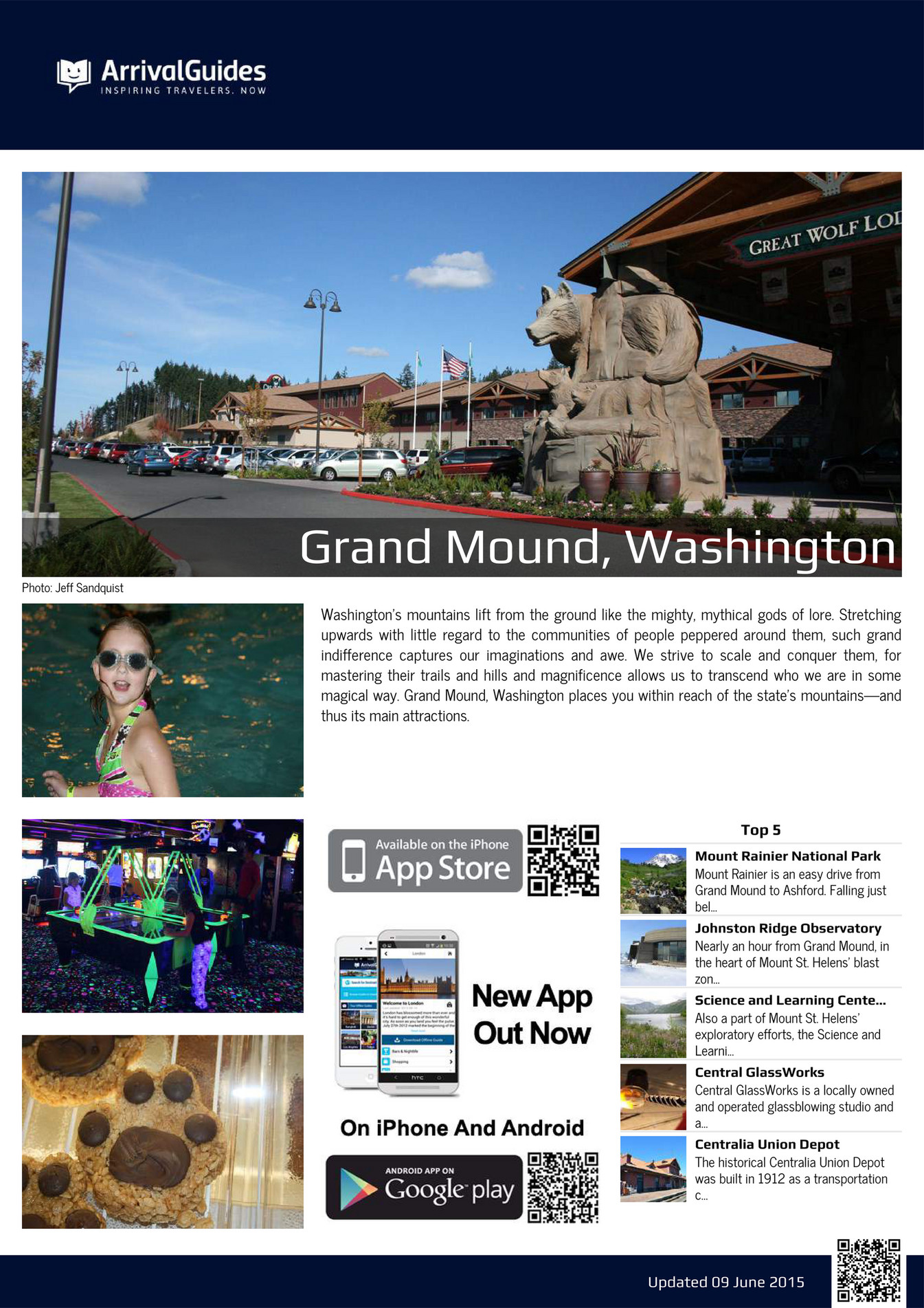 2du Grand Mound, WA Arrival Guide Page 1 Created with