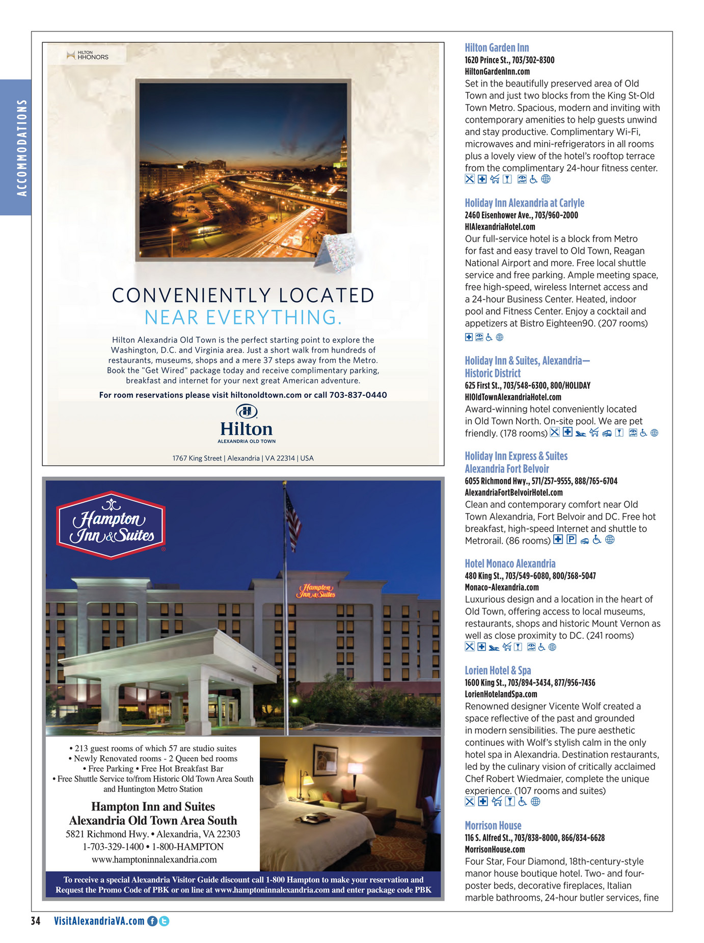 2du Visitor Guide For Alexandria Va Page 36 37 Created With