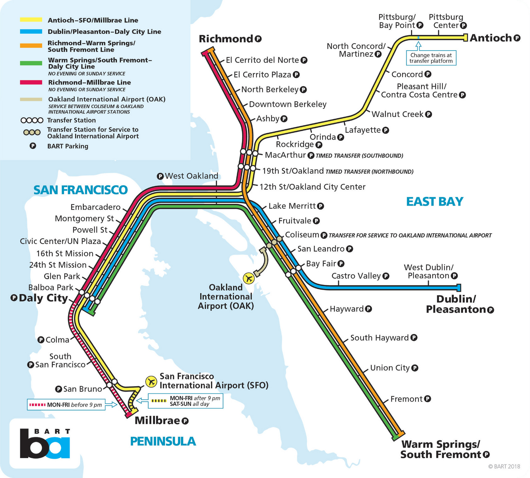 2du - San Francisco BART System Map - Page 1 - Created with Publitas.com