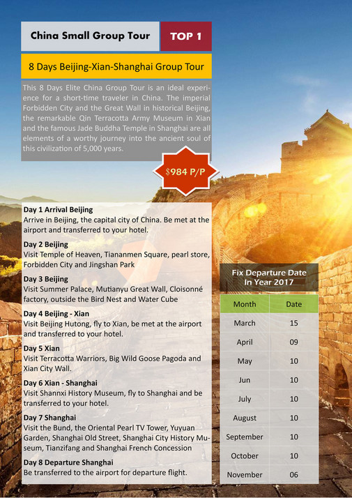 2du Top China Travel Tour Brochure Page 16 17 Created With 2du Top China Travel Tour Brochure Page 16 17 Created With