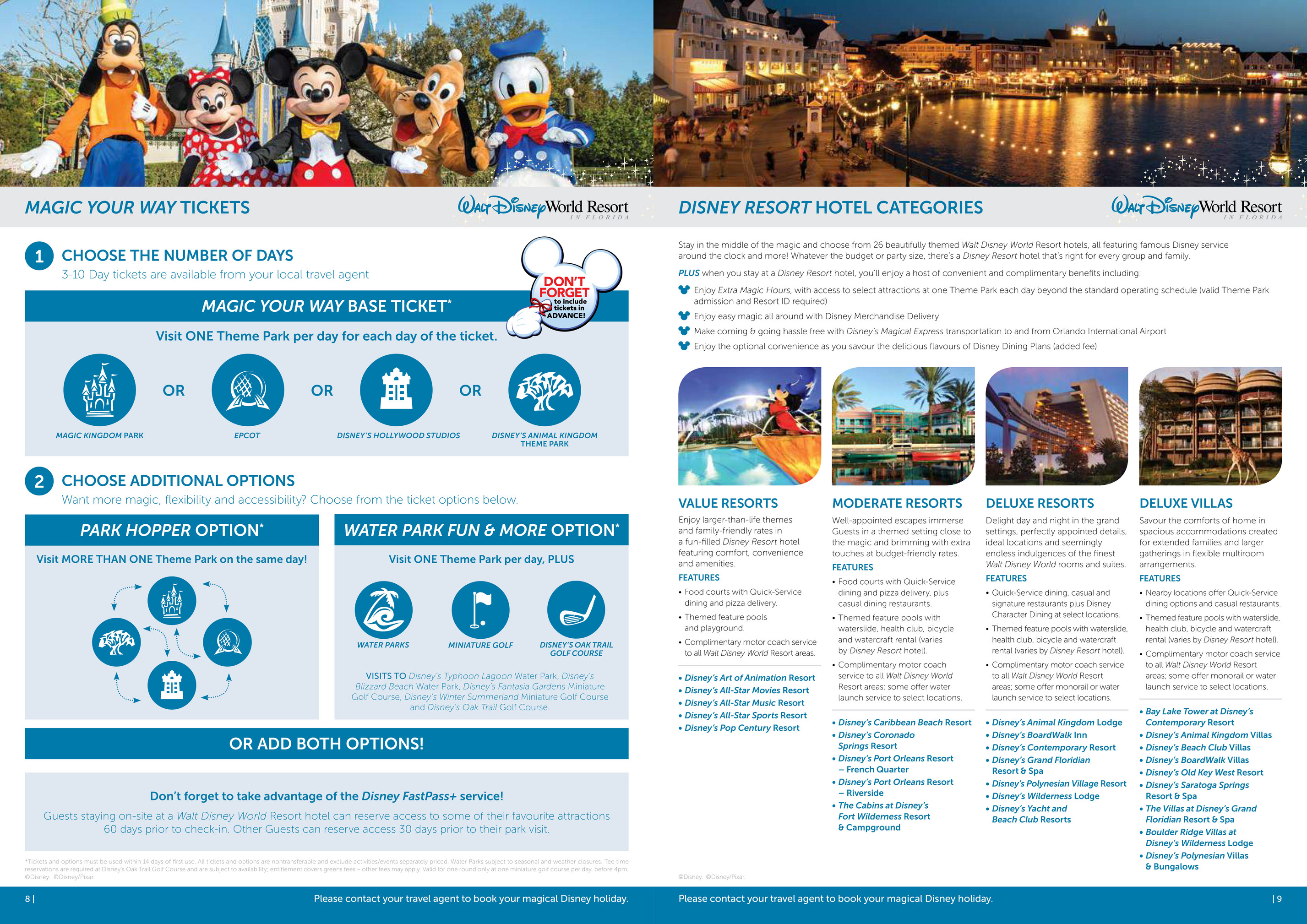 2du - Disney Parks Brochure - Page 10-11 - Created with Publitas.com