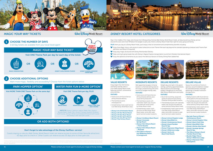 Disney Brochure.pdf 2du - Disney Parks Brochure - Page 4-5 - Created with Publitas.com