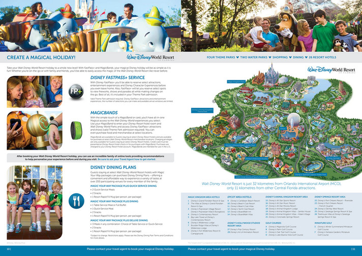 Disney Brochure.pdf 2du - Disney Parks Brochure - Page 4-5 - Created with Publitas.com